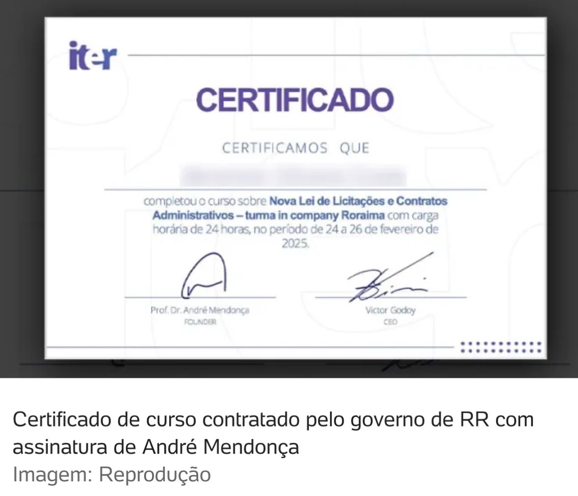 Mendonça suspende julgamento de governador após RR contratar seu instituto

noticias.uol.com.br/politica/ultim…
