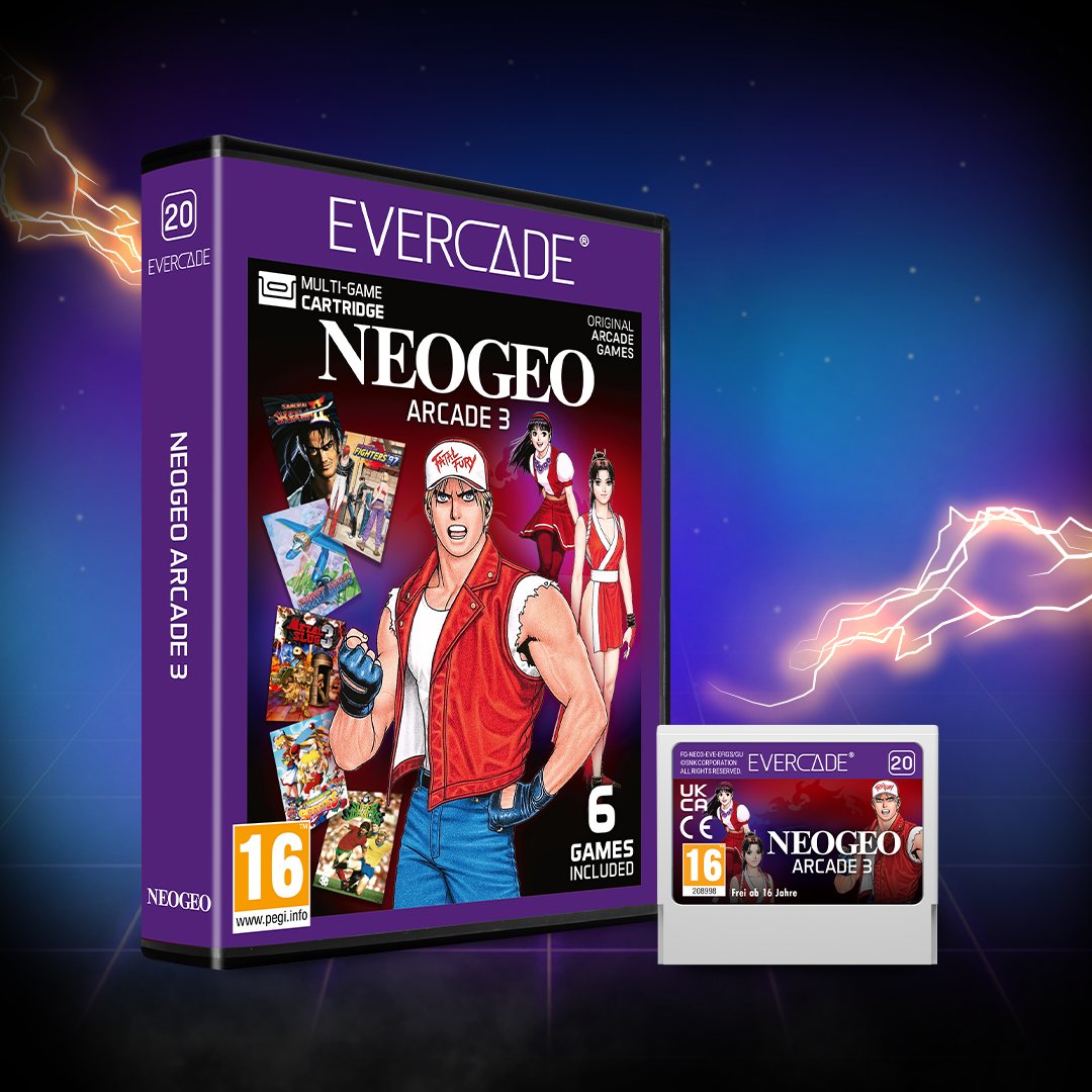 Have you nabbed a copy of NEOGEO Arcade 3 for Evercade this week? What's been your favourite game so far?