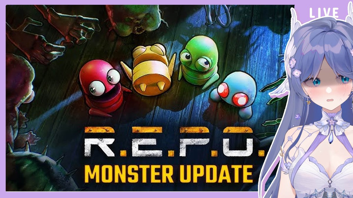 ───〃★ LIVE  🦢
Repo with the chippies tonight! We're trying out the new updates, I heard it's scary...? 🥲

★ twitch.tv/esteriahoshiko 

──⋆⋅☆⋅⋆──  
#EsteriaLive #vtuber #ENVtubers #Esteriahoshiko