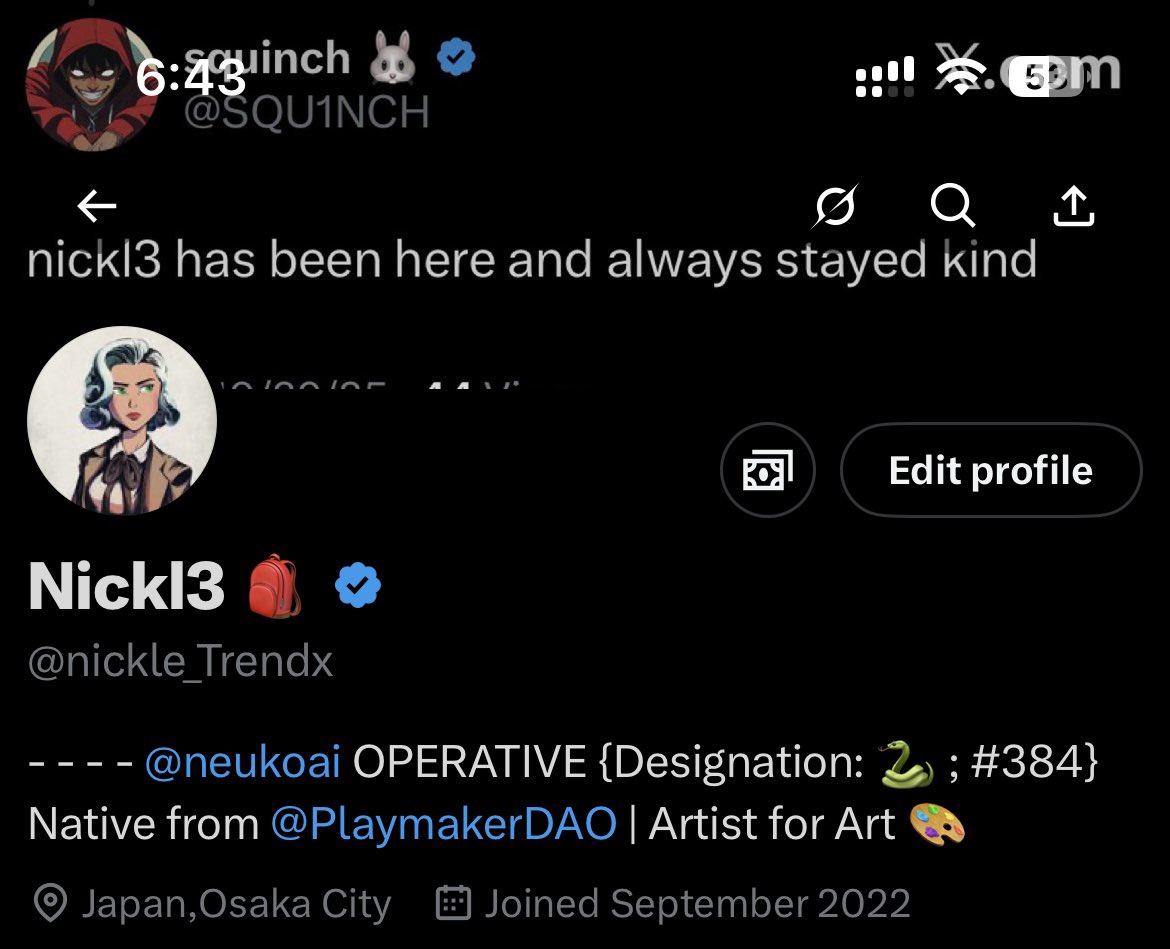 - - - - 

PROTOCOL INITIATED 
Enrollment: Operative;
Status: Active;
Designation: 🐍;
Badge: #384;

Mission: CONFIDENTIAL;

|||||||||||||||||

Registration: 

- - - - <a href="/neukoai/">NEUKO</a> OPERATIVE {Designation:🐰🐝🐍; #:000} 

⚠️ Operatives Only