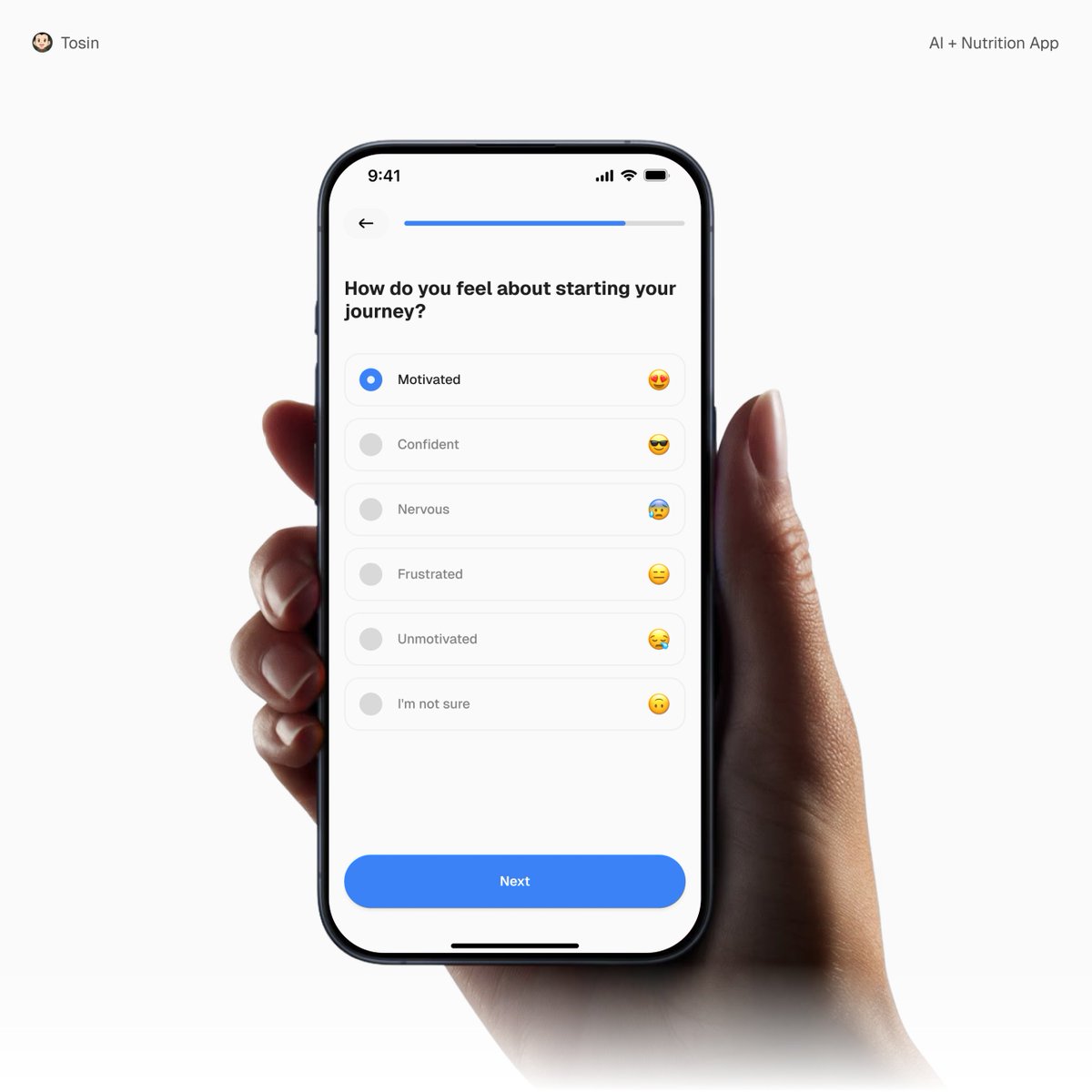 tolzyhub's tweet image. User preference screen