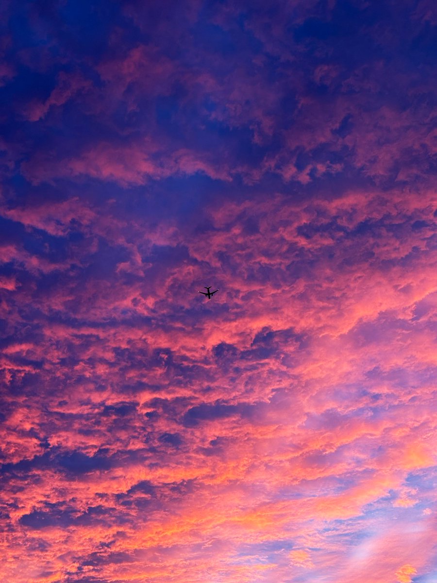 夕焼け✈️