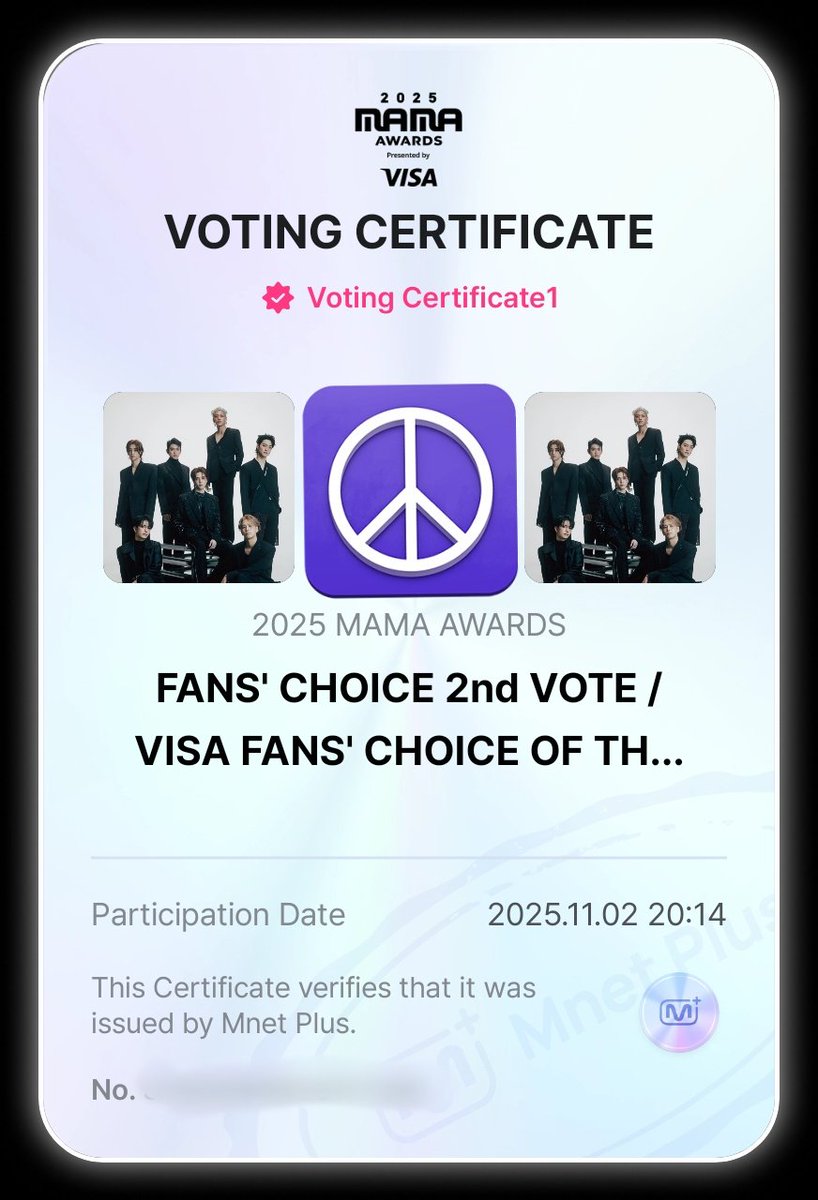 MentionsYugyeom's tweet image. We need everyone's help and keep voting for GOT7 on the Mnet Plus app 🙌🏻

Also don't forget to use the tags #2025MAMAVOTE #GOT7

1 RT = 1 VOTE