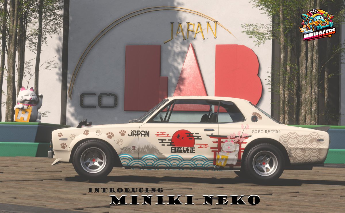 _JohCee_'s tweet image. MINIRACERS season 2 starts here 🙌 Welcome
MINIKI NEKO
NEW #Eventlab 173 029 802
And NEW Livery by @MARVAN_Ai 
1971 Nissan Skyline 2000GT-R
761 301 327
Make sure to tune in C class
@ForzaHorizon @ForzaHorizonJP 
@ColabStudio2025 #fh5
#miniracers