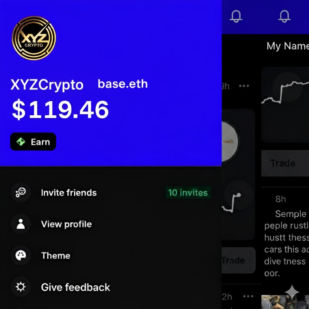 Full Focus On <a href="/baseapp/">Base App</a> 

Real earning + base &amp; farcaster airdrop opportunity. 

Follow Us On Base App
base.app/profile/aneque

<a href="/0xAneri/">aneri</a> kindly share some refferal code. So, my community can join #baseapp #base

Also Focusing on <a href="/HeyElsaAI/">HeyElsa</a>