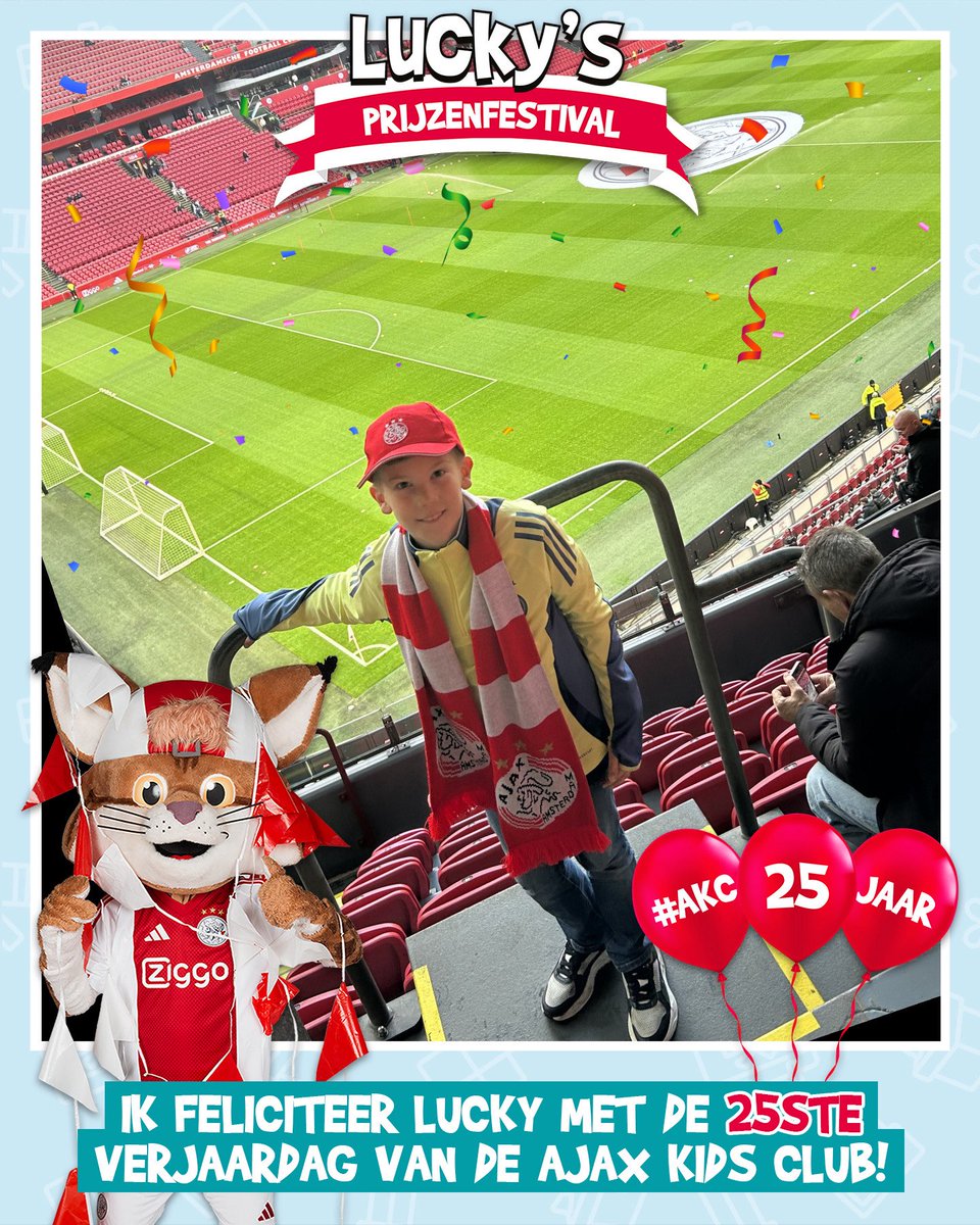 Gefeliciteerd Lucky!
#AKC25jaar