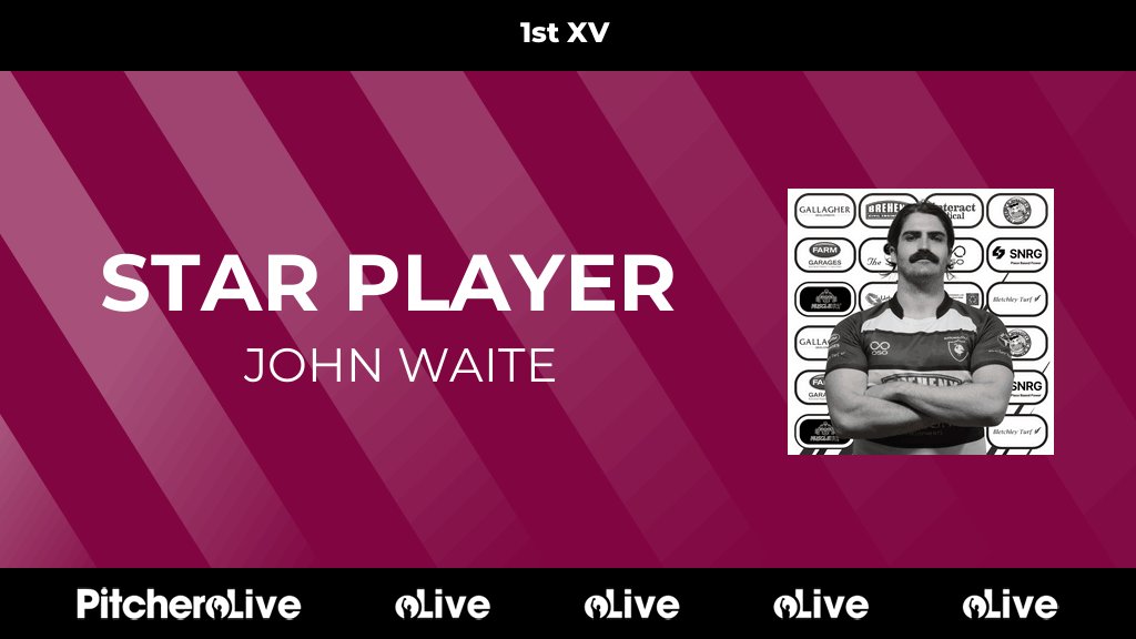 John Waite is awarded The Comedy Cow Man of the Match for Bletchley
#BLENOR #Pitchero
bletchleyrugby.com/teams/105144/m…