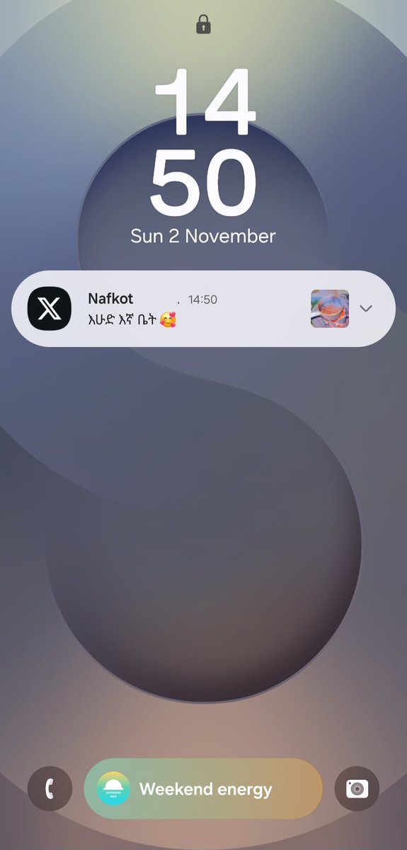 TeshaleBarca's tweet photo. Me being in office and getting this notification from @nafkotaschenaki https://t.co/J20cNCPuqc