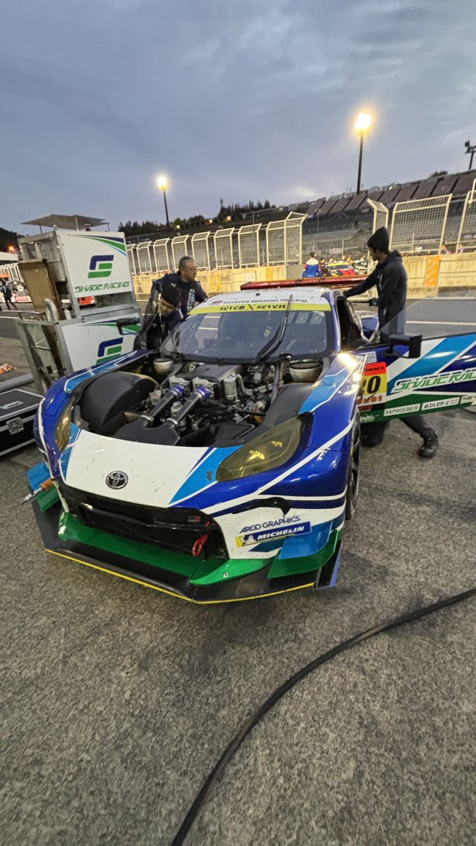 片付け中なので速報！
無事帰着！！！！
#SUPERGT #SHADERACING