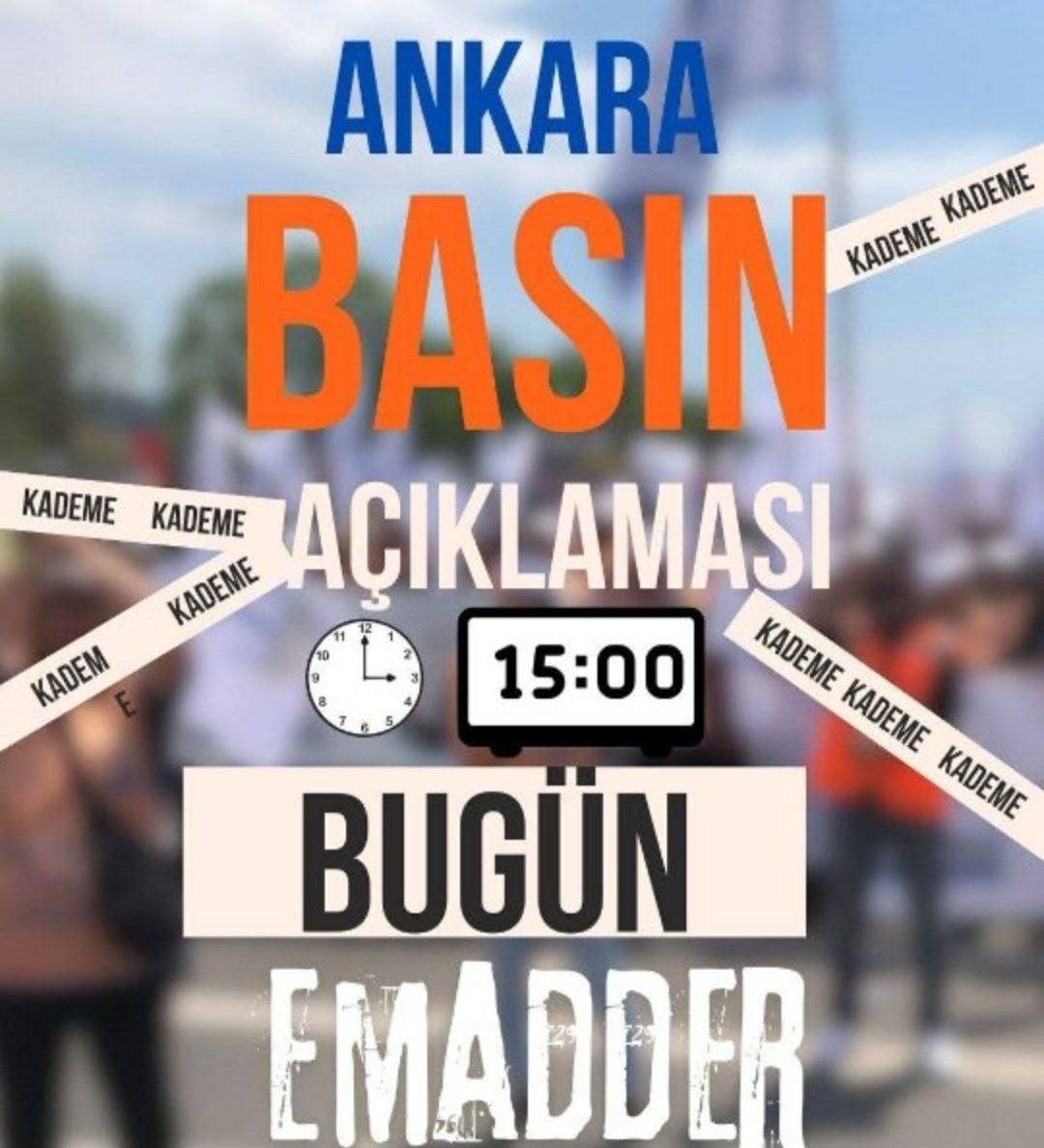 Anayasal hakkımız için Bugün de 👇👇👇

#KademeAnkarada