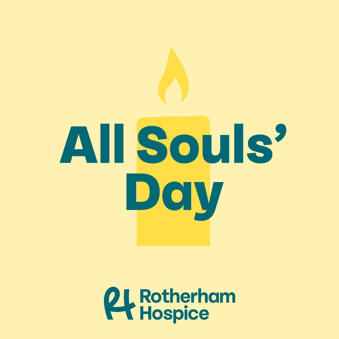 🕯 On this All Souls’ Day, we send our heartfelt wishes to all in our community remembering loved ones who have passed. 

At Rotherham Hospice, we recognise the importance of remembrance and connection, and our thoughts are with you. 💛

#RotherhamHospice #LivingLifesWishes