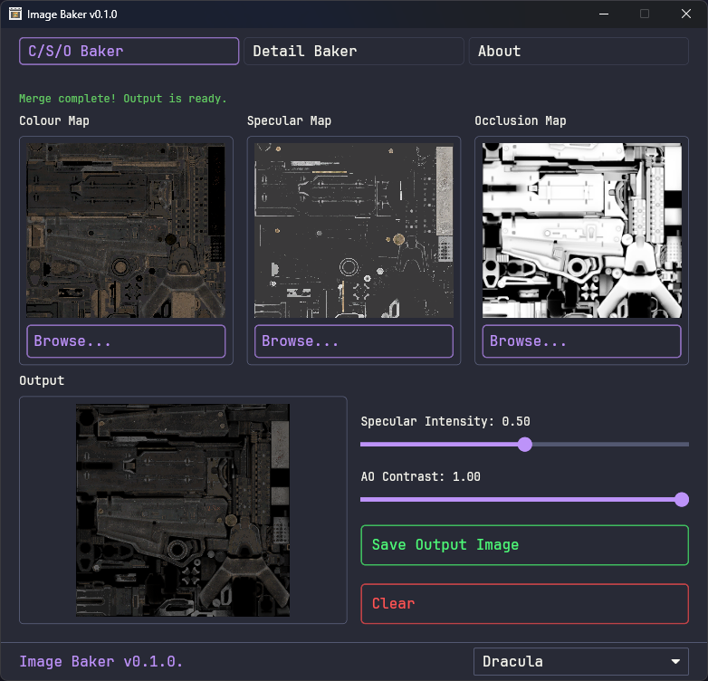 SadSlothXL's tweet photo. Image Baker by @_echo000

A tool for merging texture maps (colour, specular, and occlusion) into a single baked output texture. https://t.co/e6o2rNqgoh