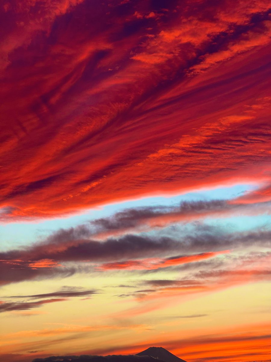 これ今日すごい👍素敵な夕陽！！