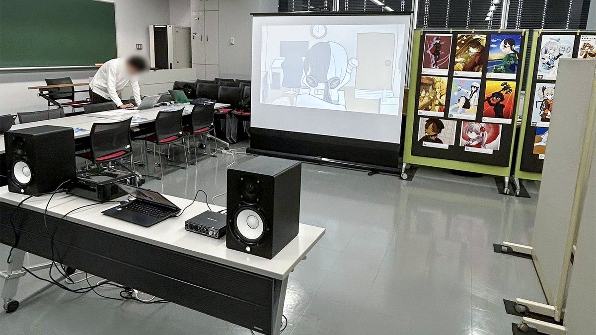 sofken_tdu's tweet image. 2日間にわたる #旭祭 が終了しました！
ソフ研にご来場いただきました皆様、ありがとうございました！

また来年の展示もお楽しみに！
#tdu_src #ソフきゃら