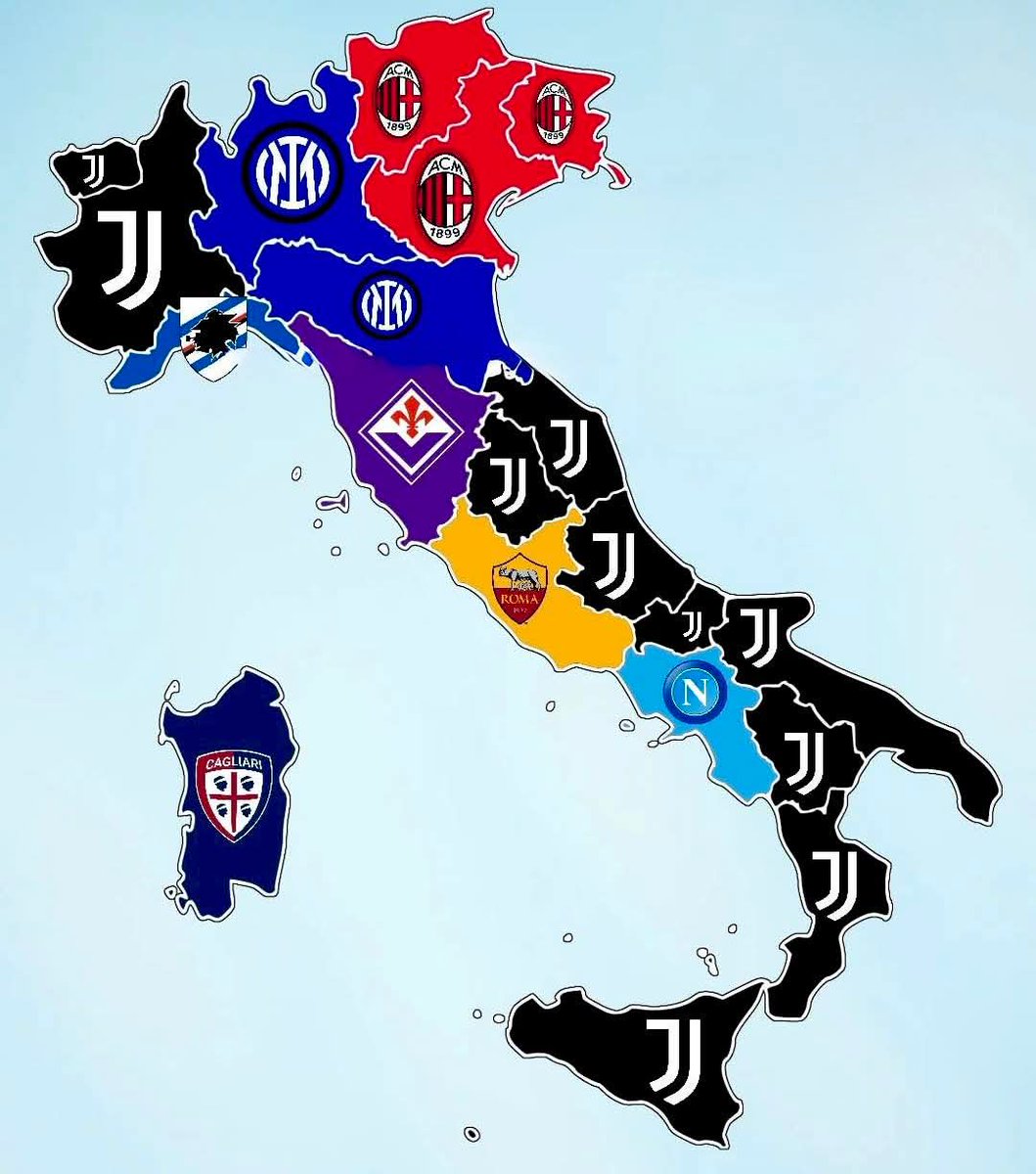 WE ARE THE MOST SUPPORTED TEAM IN ITALY 🤍🖤
