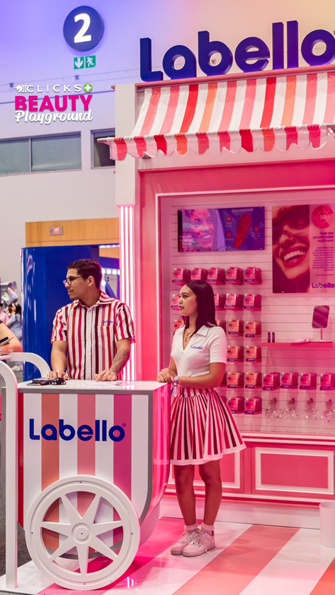 Clicks_SA's tweet photo. Pucker up, beauty babes! Labello is bringing the softest, sweetest, and shiniest vibes to the #ClicksBeautyPlayground2025! 💋✨
Come find your flavour, swipe on some shine, and get ready to glow your own way! 💄
#Clicks #ClicksBeautyPlayground2025 #Labello https://t.co/k2wHrIDPxV