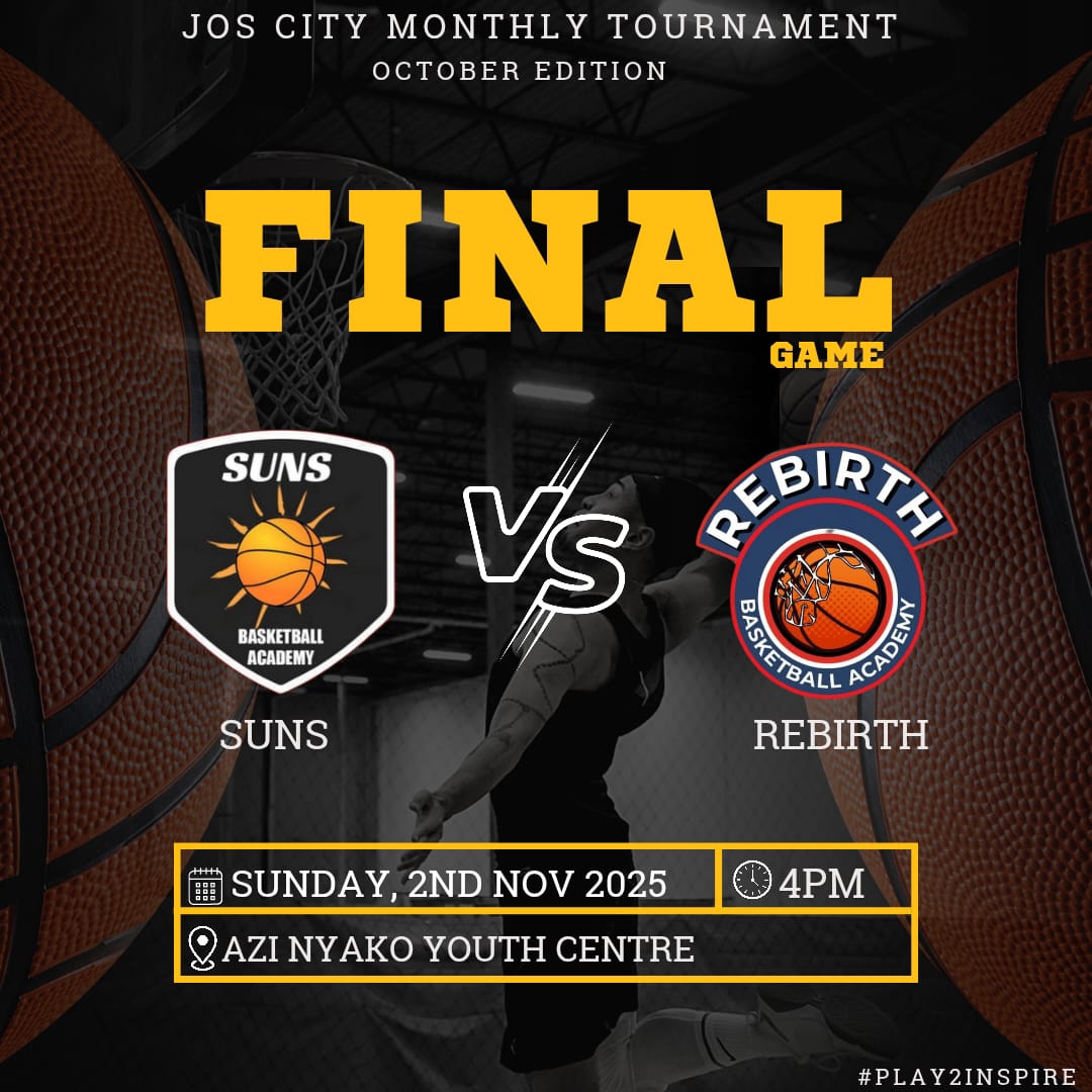 _sunsacademy's tweet image. We are  back in the Finals of the Jos City Monthly Tournament!

A thrilling derby that never disappoints. You don’t want to miss, be there🫵🏿.

Come out and cheer the Warlords to victory!

#sunstotheworld #jos