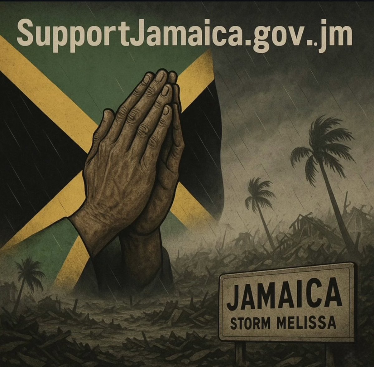 Help Jamaica today! 👉🏾 supportjamaica.gov.jm 💚💛❤️