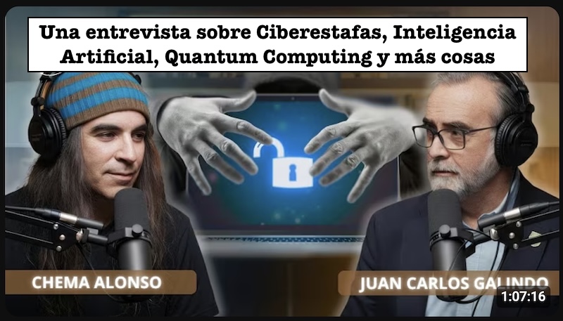 El lado del mal - Una entrevista sobre Ciberestafas, Inteligencia Artificial, Quantum Computing y más cosas elladodelmal.com/2025/11/una-en… #Entrevista #Ciberseguridad #Hacking #InteligenciaArtificial #Quantum #Ciberestafas