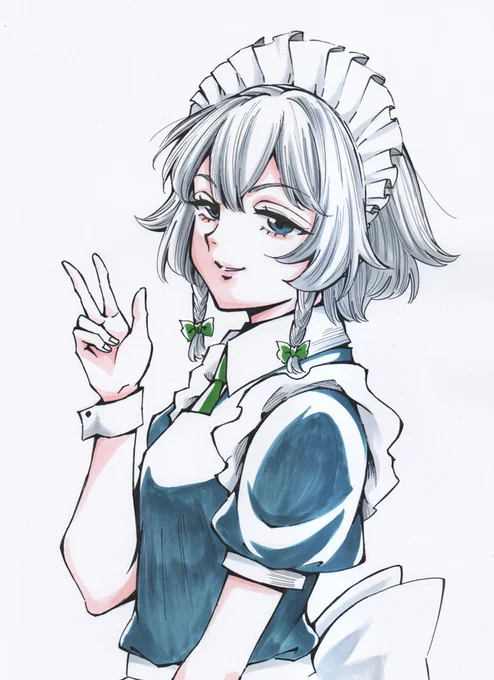 愛想の良い咲夜さん #東方Project