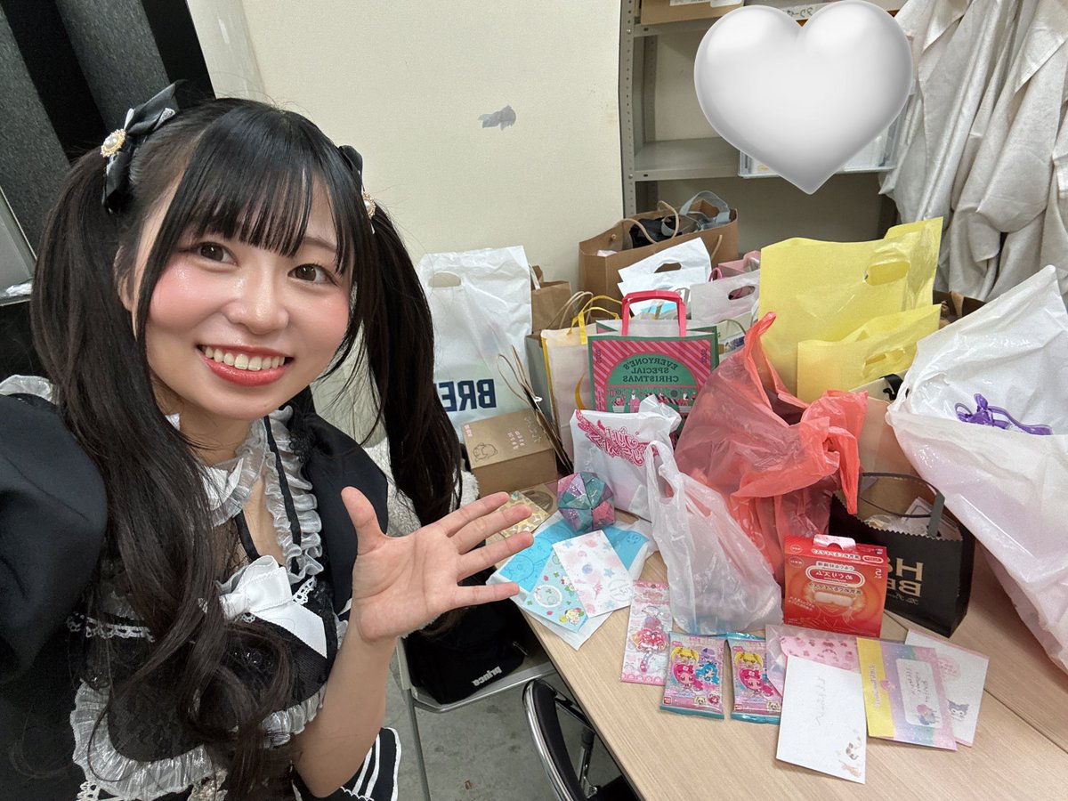 お手紙やプレゼントもありがとう🥺💕
大切にするね！