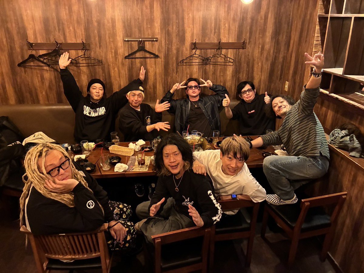 梅田ODYSSEY最高！
皆さんありがとうございました

初めてやったゲルコール
20代の時ベイサイドで見てたやつな！
ロティカさんがたまにやるの見るたびにやりたいおもててん！

ワンマンで打ち上げとかあんまないけど、てつやさんも遠いとこ来てくれたってことで最後ワイワイできてうれし

GELUGUGU