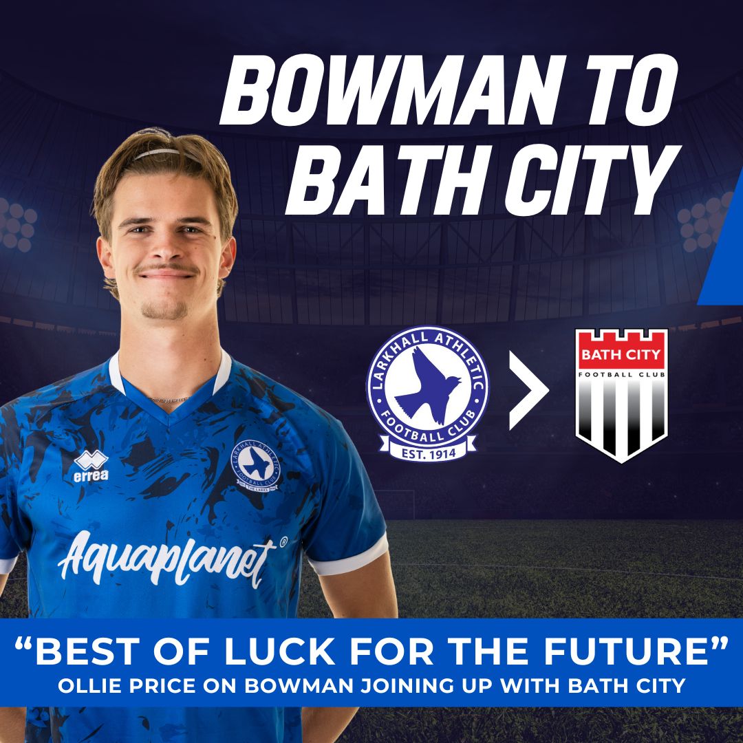 Brilliant Bowman departs to Bath City. Read more here: buff.ly/jGlS1Uv 

Best of luck, Matty!