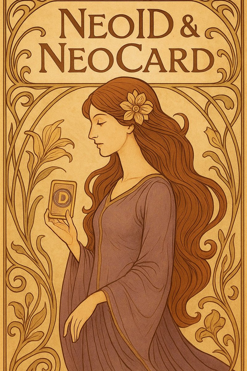 Michkyle0's tweet image. GM CT

What NeoID &amp;amp; Neocard mean for @IOPn_io

NeoID and NeoCard redefine what it means to own your digital identity.
With NeoID, users gain a sovereign, verifiable identity that travels seamlessly across platforms, no intermediaries, no dependency. It’s your personal key to a…
