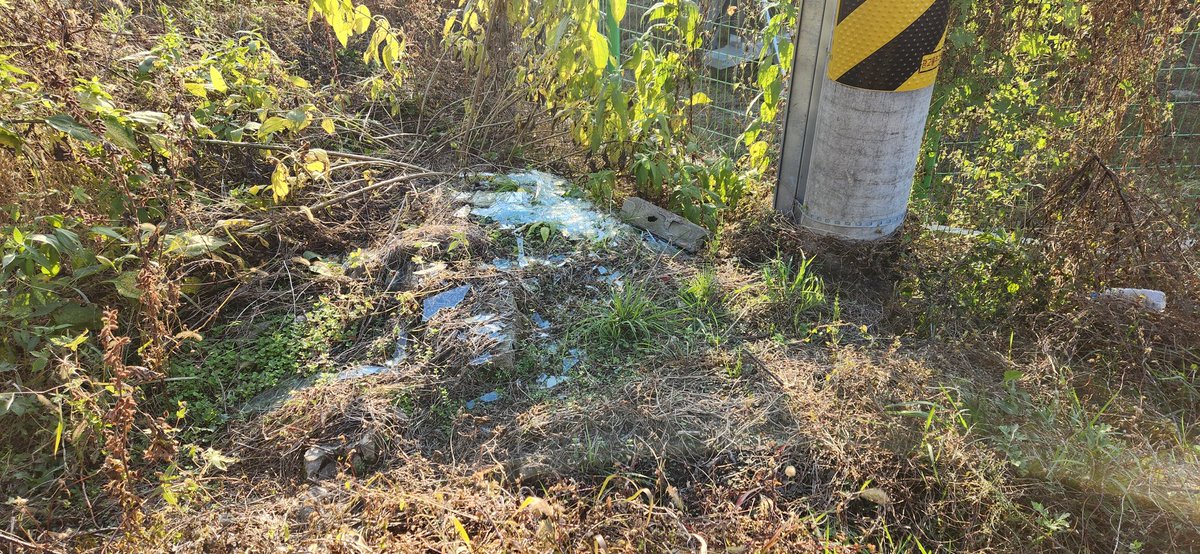 누가 이런 짓을 해놓았다 이 깨진 유리 같은 인간이 그런거겠지