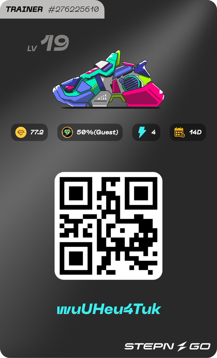 fd/STEPNGO^^ tweet media