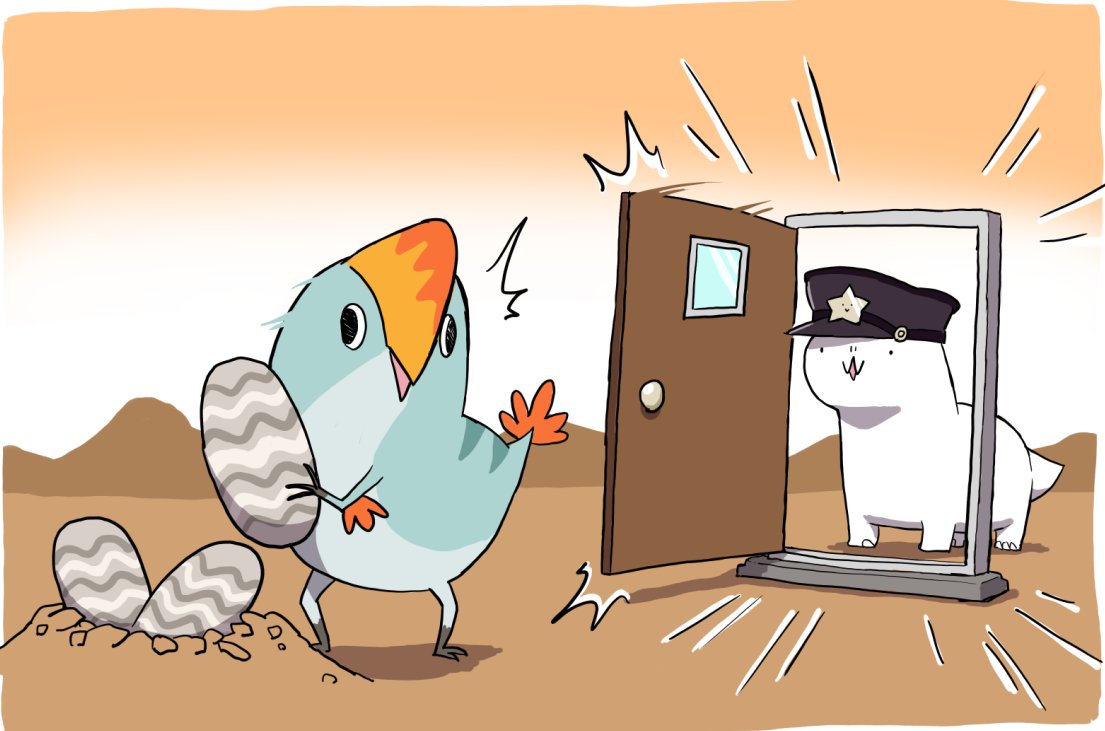 ポリスメンもち(・ω・)