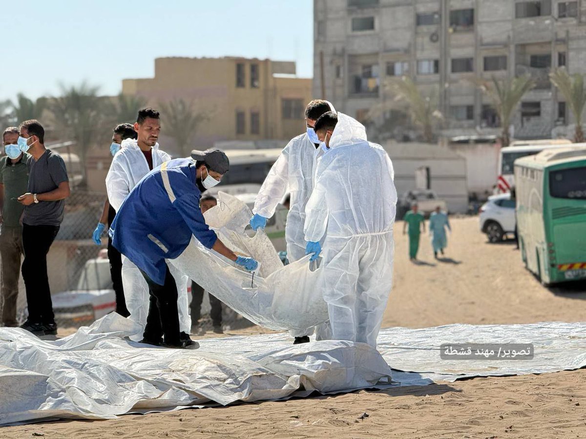 Terörist israil ordusu Gazze'de sağlık çalışanlarının %7'si katletti..!!