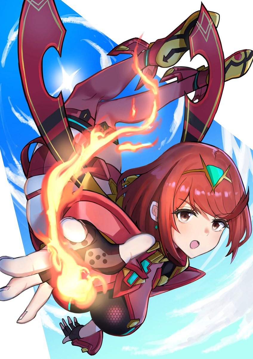 前回投稿したイラストに助言をいただいたので、少し修正してみました✨
#ゼノブレイド2 
#XenobladeChronicles2