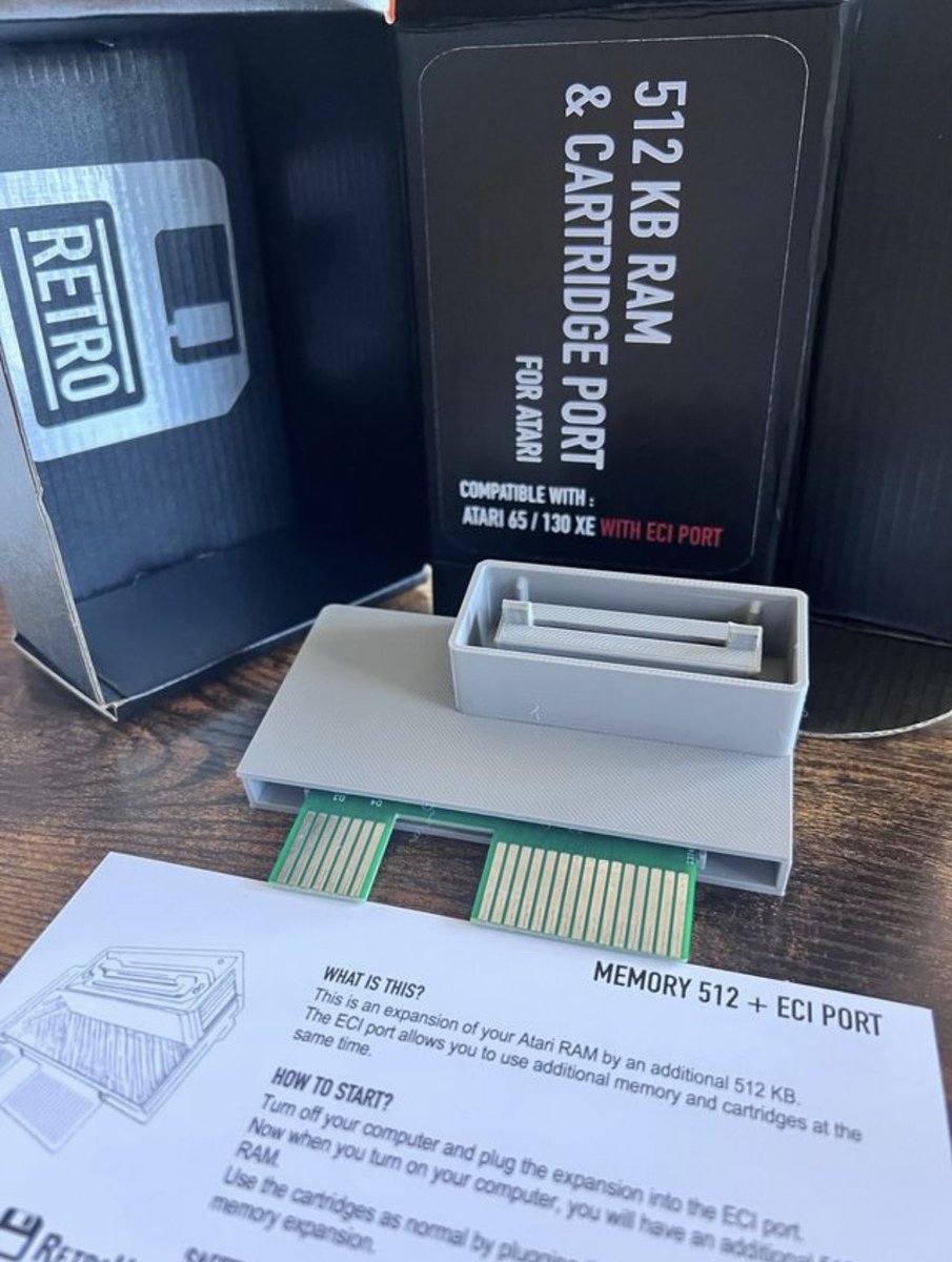 AtariSTFan's tweet image. sometimes I don&apos;t have the heart to unsolder so many legs... so this time we&apos;ll do an easy upgrade…
#Atari #65XE
And as a bonus… #Fujinet