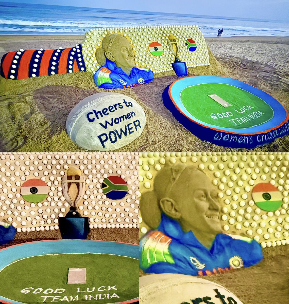 Cheers to Women Power..!!

Good Luck #TeamIndia 
#JaiHind #JaiBharat