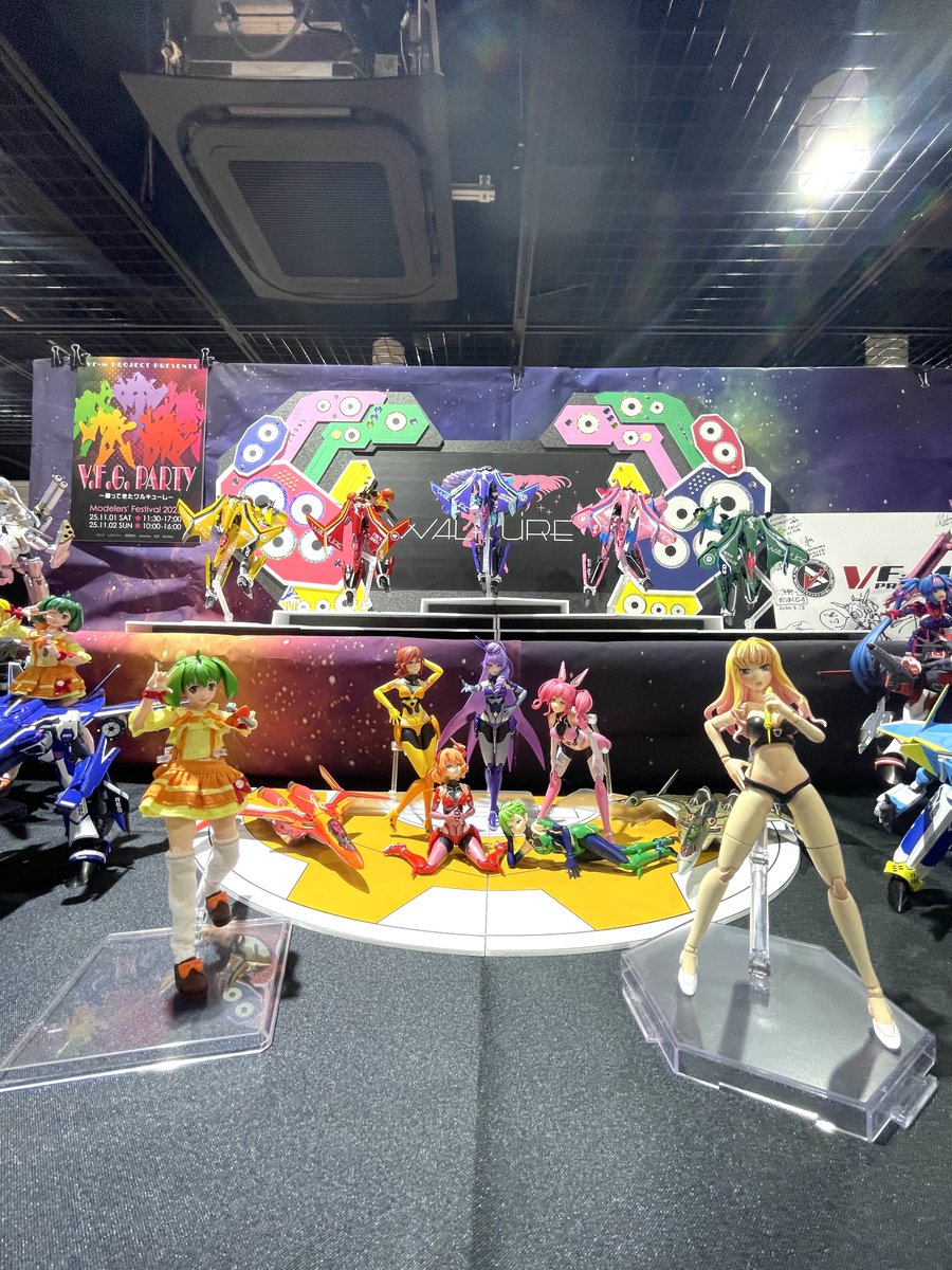 VFGガールのワルキューレちゃん達‼️
眼福でした😭🙏✨
#モデフェス
#モデフェス2025