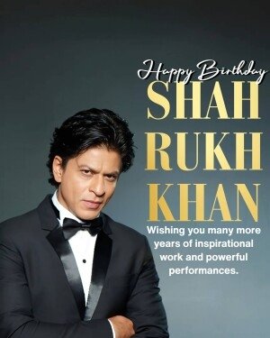 🔥 One man. One charm. One King — SRK 👑❤️ #HappyBirthdaySRK #KingKhan #SRKDay 🎂💫
<a href="/iamsrk/">Shah Rukh Khan</a>