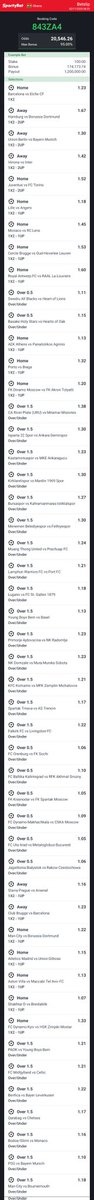 Hey check out the bet I just placed on Sportybet! sportybet.com/gh/?shareCode=…