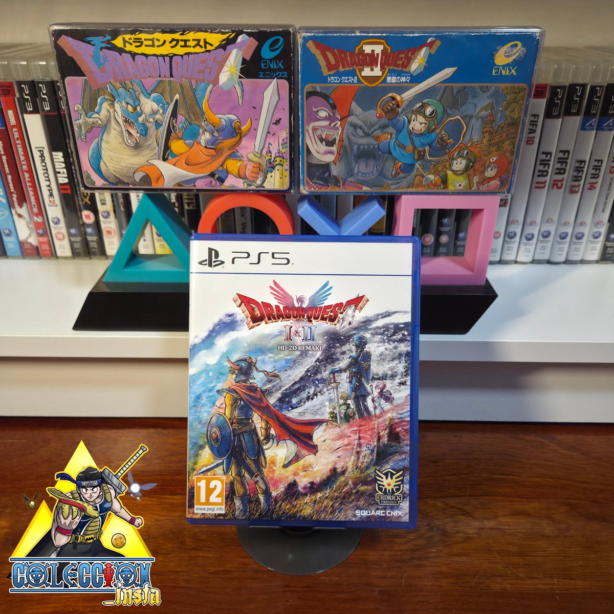 Coleccion_inst's tweet photo. Ya está aquí el Dragon Quest I &amp; II HD-2D Remake! 
La forma definitiva de vivir el inicio del JRPG. El estilo HD-2D revitaliza los clásicos. Incluye batallas rápidas y banda sonora orquestada. Una pieza de historia obligatoria para fans. https://t.co/Lit9jX9OCg