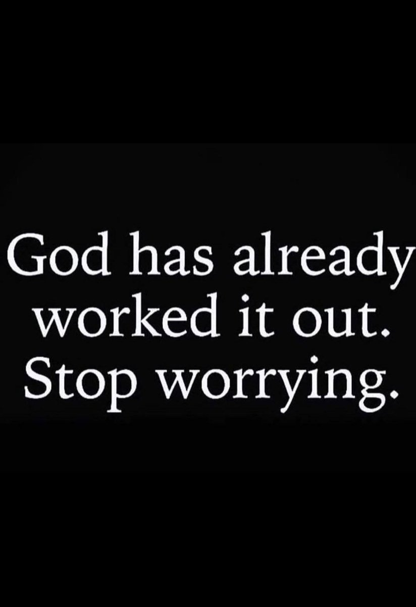 StayWithGod111's tweet image. Stop worrying
