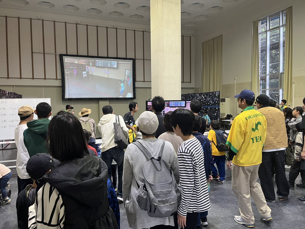 UBE_YEG_HADO's tweet photo. 皆さまのお力添えで今年も無事に宇部HADOフェス2025は終了したしました。

参加して頂いた宇部市民の方々、県外からお越し頂いた方々本当にありがとうございました♪

過去最高の盛り上がりになってとても嬉しかったです。

トッププレーヤーの動きは最高に興奮しました！

#HADO
#宇部市 https://t.co/wPrysEFGUi
