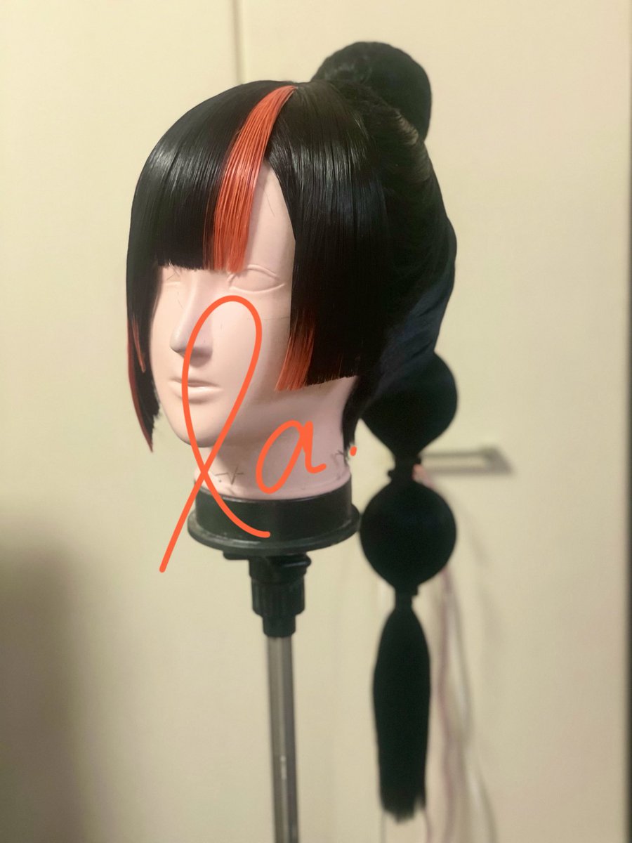 制作垢には載せてたけど横にいたﾁｮﾔさんのウィッグ実は作らせていただいておりまして、、ウィッグすごいっていうのがチラッと聞こえたりする度にとても嬉しかったというわたしの独り言です😊
