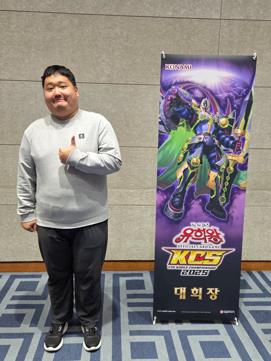 Yugioh_Korea's tweet image. 【KCS 2025 최종전 진출자 결정!!】
TOP4 김율 야미
TOP4 조한글 야미
TOP4 김윤재 섬도희
TOP4 박치현 야미