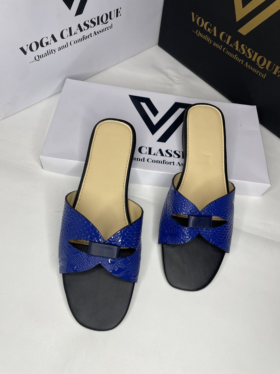 Give your feet a stylish treat. 
VOGA CLASSIQUE 

Price:₦9,000

Production duration:7 working days