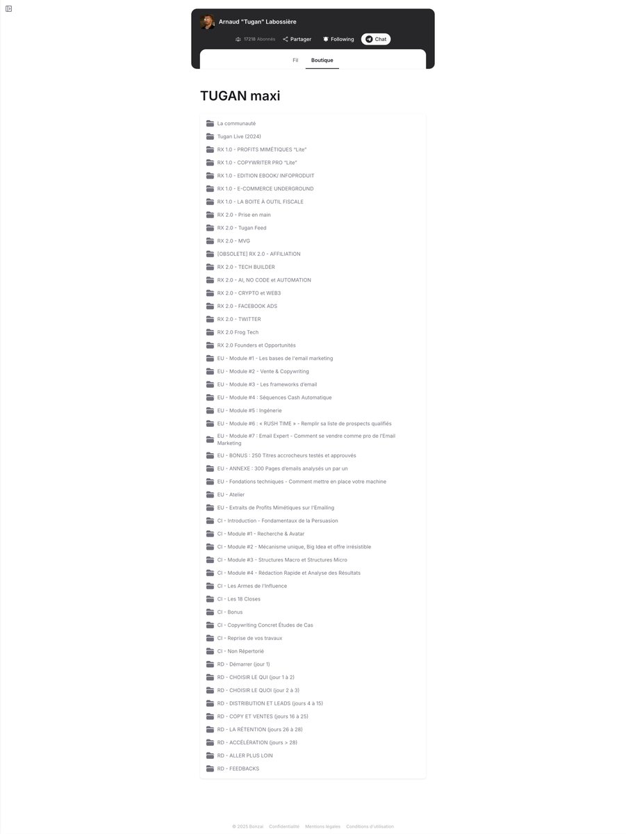 J'avais pris la première formation, niveau mindset, c'était intéressant.

Now c'est gratuit, sommaire :