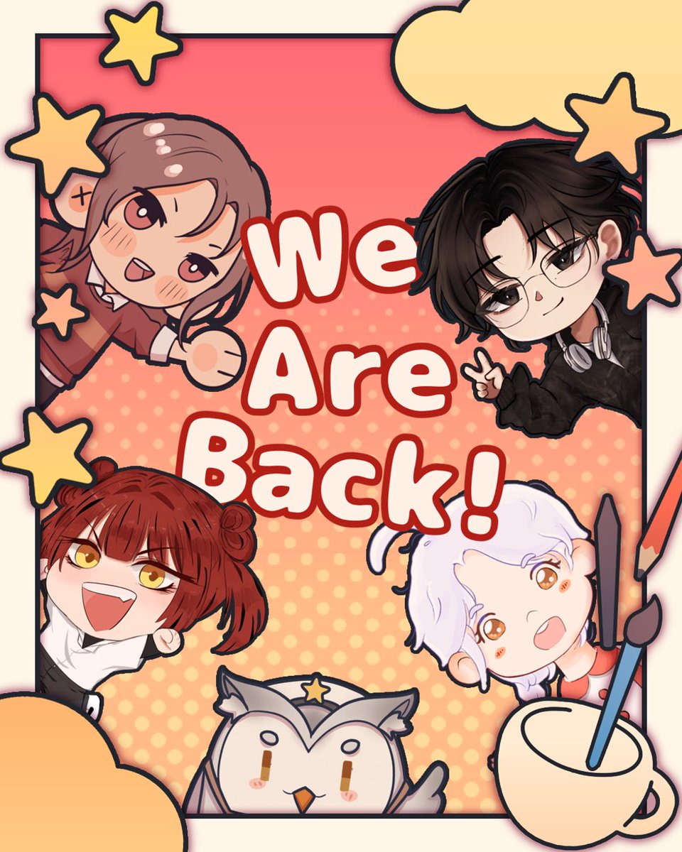 AtristeCafe's tweet photo. We are back! #AtristeCafe 👐 

Hai, Customers! Atriste Café kembali dengan hal baru dan menyenangkan, yaitu Committee Open Recruitment dan role Regulars

Yuk cek thread di bawah untuk informasi selengkapnya 🙌 https://t.co/VoEpbmcf3x