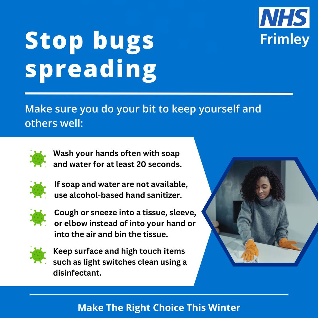 It’s often the simplest things we do that can help keep us, our families, and those we love or care for well when viruses are circulating.

Make sure you’re doing your part to prevent the spread of infections.

#MakeTheRightChoiceThisWinter