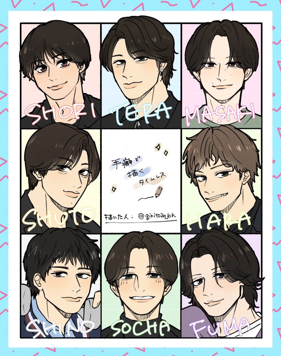 girito2njoh's tweet photo. 自分の手癖で描くタイムレス✍︎
みんなもやってくれ〜！　(FA) https://t.co/K0cY4NDYcD