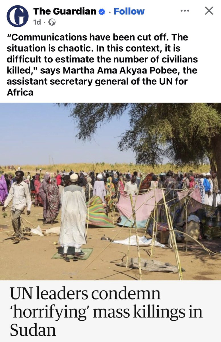 Sudan: genocide and famine; death toll “hard to estimate.” 

Gaza: near-daily casualty tallies amplified worldwide within hours of release from a Hamas-run ministry. 

No Jews No News

Where are the protestors now ?