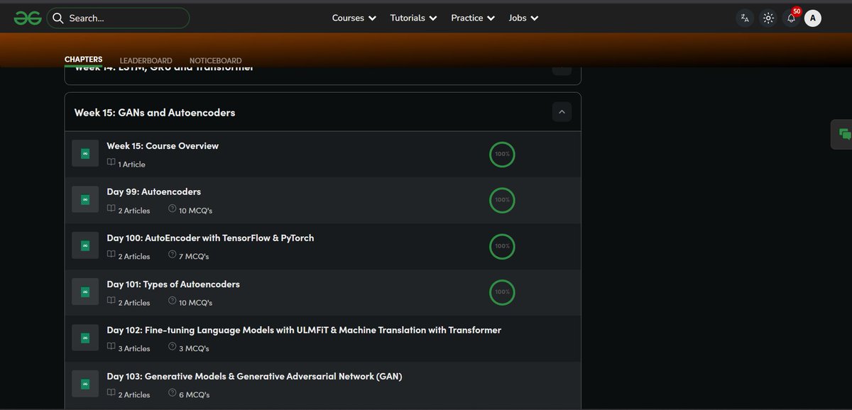 Ankit_Kumar1304's tweet image. 🔥 Day 101: Skill ignition in full swing.   Kicked off my learning sprint with GeeksforGeeks bringing ML to ambition 💥
📘Course
geeksforgeeks.org/batch/ds-16?ta… 
 
 @geeksforgeeks   #skillupwithgfg #nationskillup #CodeWithPurpose #TechForChange